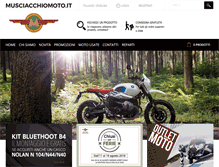 Tablet Screenshot of musciacchiomoto.it